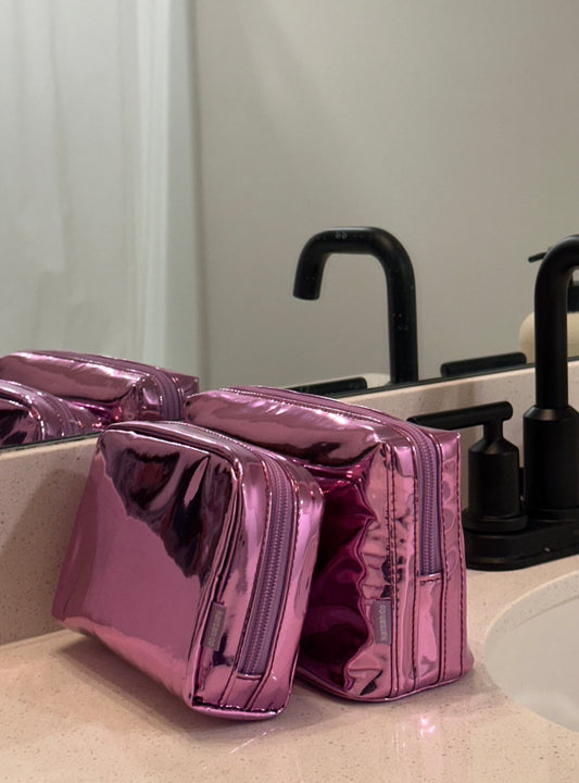 Heat-Resistant + Stylish | Insulated Makeup & Cosmetic Bag Bundle